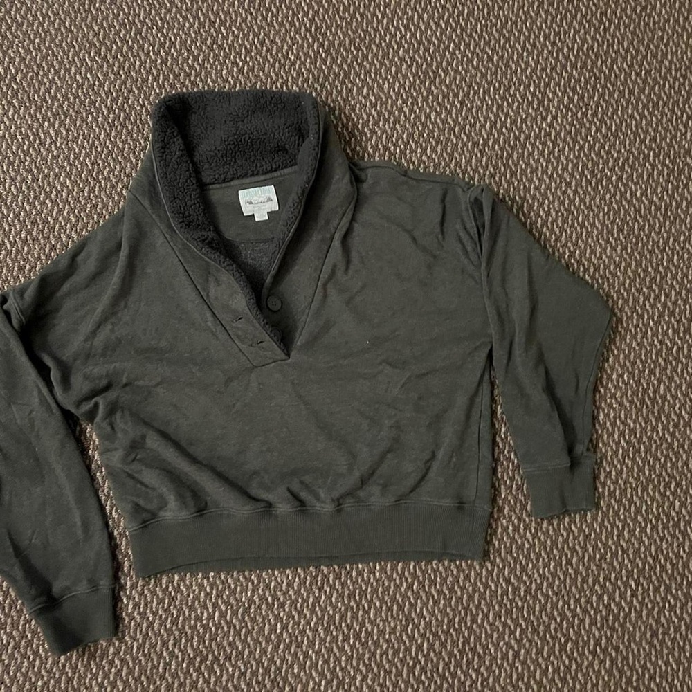 American Eagle Outfitters Dark Gray Sweatshirt